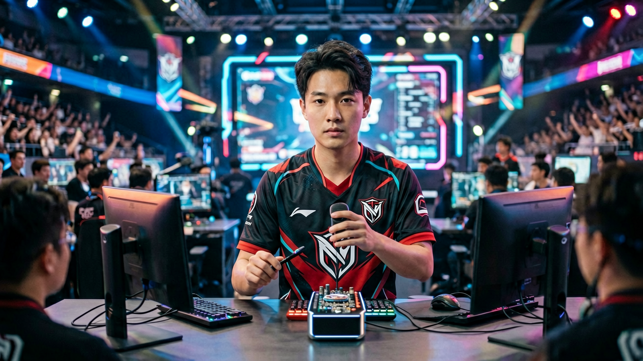VKGAME威客电竞职业赛事现场主视觉图